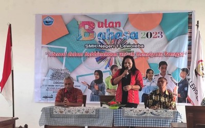 SMK Negeri 1 Lewoleba Gelar Aneka Kegiatan Memeriahkan Bulan Bahasa dan Sumpah Pemuda