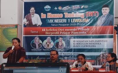 Refleksi Diri Menuju Pribadi Berprofil Pelajaran Pancasila, SMK Negeri 1 Lewoleba Lakukan Ini!